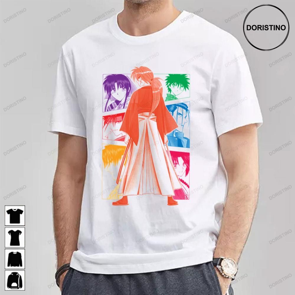 Color Kenshin Light Rurouni Kenshin Limited Edition T-shirts